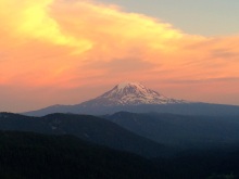 Mt Adams Sunset